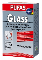 Евро glass клей для стеклообоев